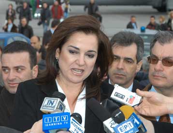 Σίγουρη για την εκλογική νίκη της ΝΔ εμφανίστηκε η Ντόρα Μπακογιάννη από τα Γιάννενα