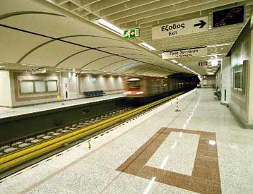 Αύξηση 14,17% σημείωσε το 2003 η κίνηση επιβατών στο Μετρό της Αθήνας