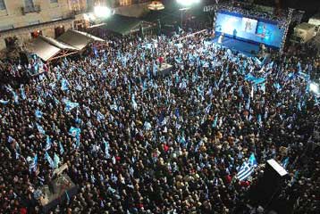 Το σύστημα ΠΑΣΟΚ δεν πάει άλλο, υποστήριξε από την Καλαμάτα ο Κ.Καραμανλής