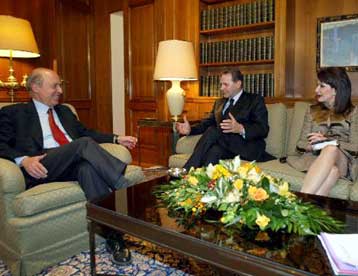 Η Ολυμπιακή προετοιμασία στο επίκεντρο των συναντήσεων Ρογκ με Σημίτη-Καραμανλή