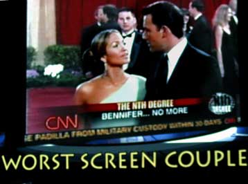 Η ταινία Gigli «σάρωσε» στην απονομή των Χρυσών Βατόμουρων