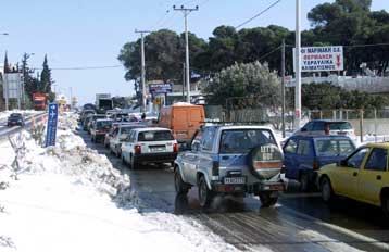 Για το ενδεχόμενο κακοκαιρίας στις εκλογές ετοιμάζεται το υπουργείο Εσωτερικών