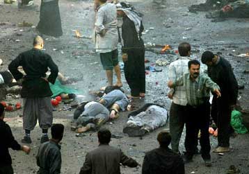 Τουλάχιστον 143 νεκροί από σειρά εκρήξεων στη διάρκεια τελετών σιιτών στο Ιράκ