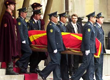 Στο κοιμητήριο των ηρώων της ΠΓΔΜ αναπαύεται από την Παρασκευή ο Μπόρις Τραϊκόφσκι