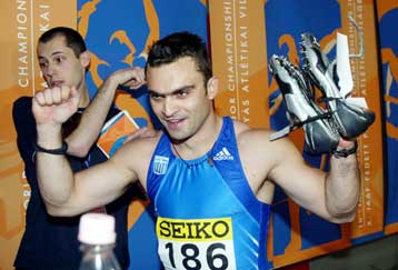 «Χάλκινος» ο Γιώργος Θεοδωρίδης στα 60μ του Παγκοσμίου κλειστού στίβου