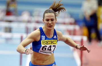 Έβδομη στον τελικό των 60 μέτρων με εμπόδια η Φλώρα Ρεντούμη