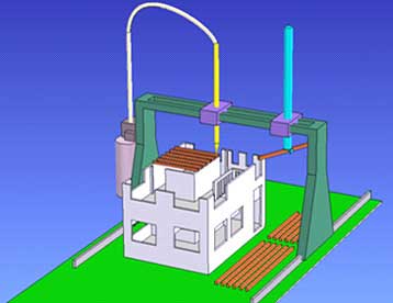 Ρομποτικός οικοδόμος θα μπορούσε να κατασκευάζει σπίτια σε μία ημέρα