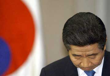 Πρόταση μομφής κατά του Νοτιοκορεάτη προέδρου από τα κόμματα της αντιπολίτευσης