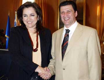 Υπέρ της λύσης στο θέμα του γηπέδου του Παναθηναϊκού τάχθηκε η Ντόρα Μπακογιάννη