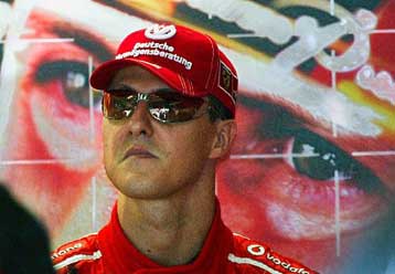 Ο Μίκαελ Σουμάχερ στην pole position του GP Μαλαισίας