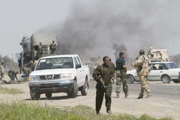 Τουλάχιστον ένας νεκρός από έκρηξη ρουκέτας σε πολυσύχναστο προάστιο της Βαγδάτης