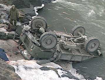 Δέκα Ρώσοι στρατιώτες νεκροί στην Τσετσενία από έκρηξη νάρκης