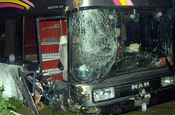 Παρ ολίγον τραγωδία με λεωφορείο που μετέφερε μαθητές στην Αμφιλοχία