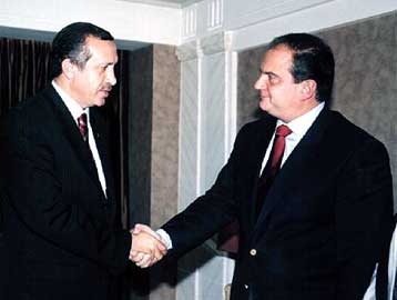 Συμφώνησαν ότι διαφωνούν Καραμανλής-Ερντογάν για το νέο σχέδιο Ανάν