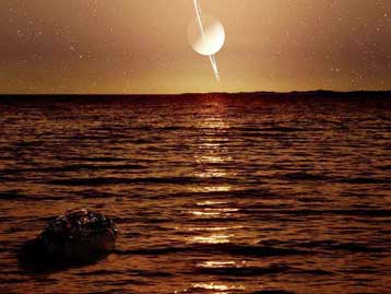 Τεράστια κύματα ίσως ρυτιδώνουν τους ελαιώδεις ωκεανούς του Τιτάνα