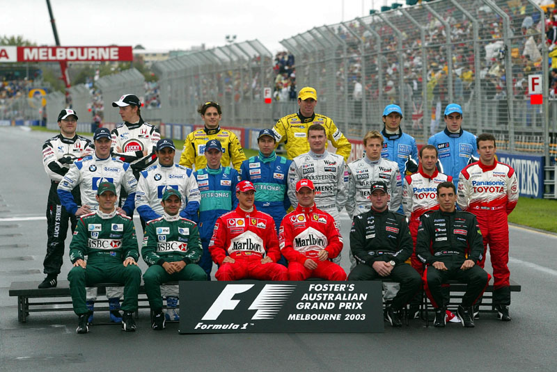 Οι οδηγοί και οι ομάδες στην Formula 1 για το 2004