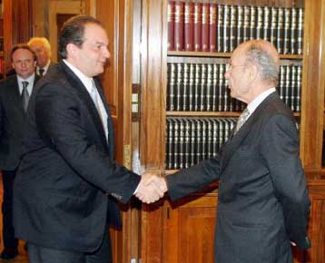 Για τις εξελίξεις στο Κυπριακό ενημέρωσε τον Πρόεδρο της Δημοκρατίας ο πρωθυπουργός