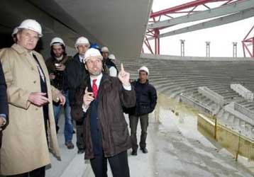 Έκπληκτος από την πρόοδο των έργων στο Καραϊσκάκη, δηλώνει ο Όσβαλντ