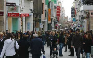 Αύξηση 6,7% των λιανικών πωλήσεων τον Ιανουάριο