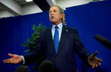 Η πλειονότητα των Αμερικανών αποδοκιμάζει πλέον την πολιτική Μπους στο Ιράκ