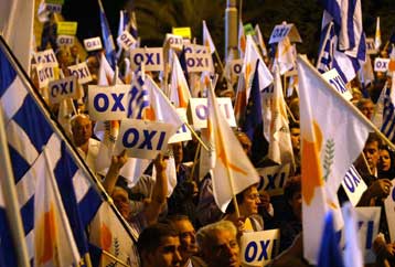 «Όχι» στο σχέδιο Ανάν από το 67,4% των Ελληνοκυπρίων, πριν από το διάγγελμα Παπαδόπουλου