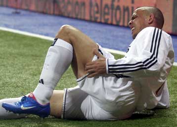 Τραυματίσθηκε ο Ρονάλντο, χάνει το ντέρμπι με την Ατλέτικο