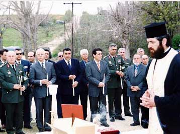 Το φυλάκιο όπου έχασαν τη ζωή τους οι πέντε στρατιώτες επισκέφθηκε ο Σπ.Σπηλιωτόπουλος