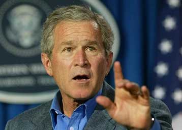 Ο Τζορτζ Ο.Μπους σε «επιχείρηση» καθησυχασμού του αμερικανικού λαού για το Ιράκ