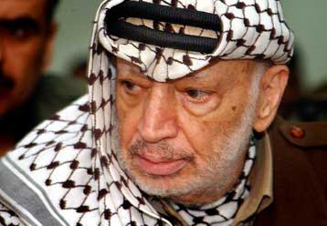 Προειδοποίηση Αραφάτ για τη Δ.Όχθη προ της συνάντησης Μπους-Σαρόν