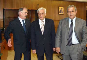 Αισιόδοξος για τα νέα του καθήκοντα ως γγ Πολιτικής Προστασίας δήλωσε ο Π.Φούρλας