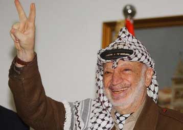 Ο Γιασέρ Αραφάτ είναι πλέον «σημαδεμένος» για θάνατο από την κυβέρνηση Σαρόν