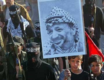 Οργή του Αραβικού Συνδέσμου για τις ισραηλινές απειλές εναντίον της ζωής του Αραφάτ