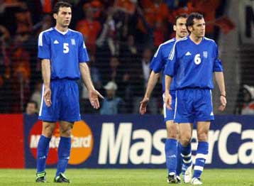 Κατήφεια στην εθνική μετά το 4-0 από την Ολλανδία