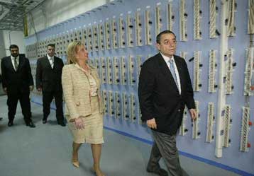 Ικανοποίηση Πετραλιά για την πορεία εργασιών στο Διεθνές Κέντρο Ραδιοτηλεόρασης