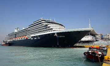 Παρουσίαση του Ολυμπιακού κρουαζιερόπλοιου Westerdam στον Πειραιά