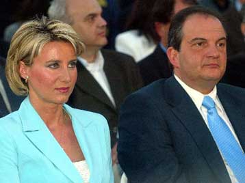 Εγκαίνια της 27ης Γιορτής του Βιβλίου από τον πρωθυπουργό Κώστα Καραμανλή