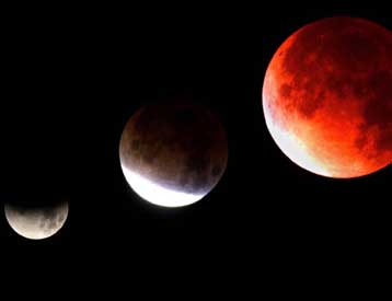 Ολική σεληνιακή έκλειψη ορατή την Τρίτη και από την Ελλάδα