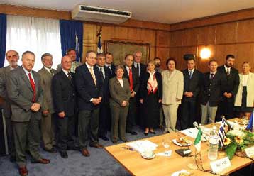 Συνάντηση Τσιτουρίδη με τους πρεσβευτές και εμπορικούς ακολούθους των «δέκα»