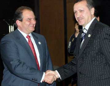 Και το Κυπριακό στην ατζέντα των συνομιλιών Καραμανλή-Ερντογάν