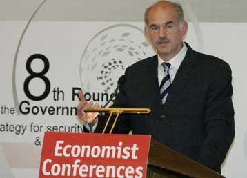 Βέβαιος για την ασφαλή διοργάνωση των Ολυμπιακών Αγώνων ο Γιώργος Παπανδρέου