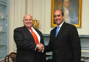 Ικανοποίηση Βουλγαράκη για τη συνεργασία Ελλάδας – ΗΠΑ επί της ασφάλειας των Αγώνων