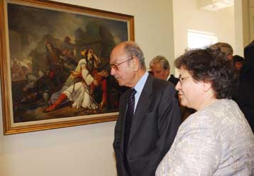 Το παράρτημα της Εθνικής Πινακοθήκης στο Ναύπλιο εγκαινίασε ο Κωστής Στεφανόπουλος