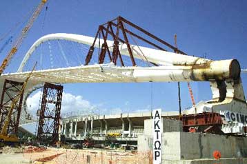 Πρεμιέρα με επιτυχία για την ολίσθηση της στέγης Καλατράβα – Ικανοποίηση στη ΔΟΕ