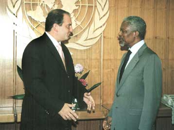 Στις ΗΠΑ ο πρωθυπουργός την Τρίτη – Συναντήσεις με Δημήτριο και Κ.Ανάν