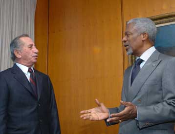 Στις 3 Ιουνίου ορίστηκε η συνάντηση του Τάσσου Παπαδόπουλου με τον Κόφι Ανάν