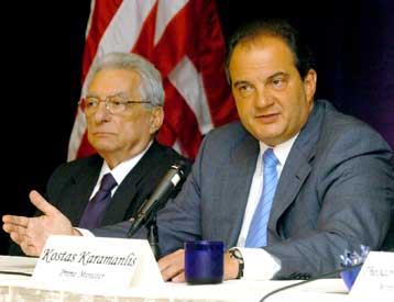 Στο Συμβούλιο Εξωτερικών Σχέσεων των ΗΠΑ μίλησε ο Κώστας Καραμανλής