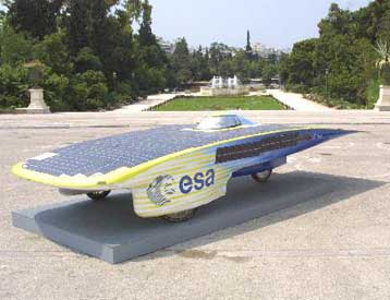 To Σάββατο ξεκινά ο Ολυμπιακός αγώνας για ηλιακά αυτοκίνητα Φαέθων 2004