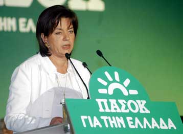 Συμπτώματα αδράνειας διαπιστώνει στο ΠΑΣΟΚ η Βάσω Παπανδρέου