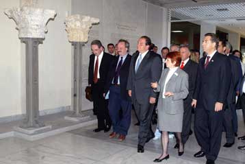 Επίσκεψη στο Μουσείο Βυζαντινού Πολιτισμού της Θεσσαλονίκης για τον Κώστα Καραμανλή