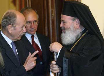 Συνομιλίες στο Προεδρικό Μέγαρο για το εκκλησιαστικό ζήτημα είχε ο Αρχιεπίσκοπος